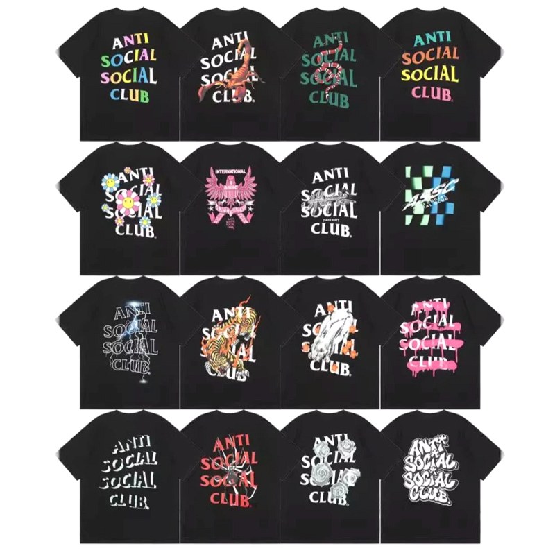 Anti Social Social Club Multicolor T-Shirt Collection Review: 29 Cherry Blossom Colorways, One Loose Raglan Cut
