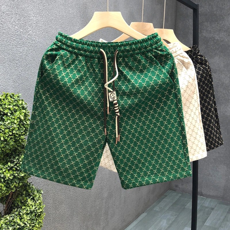 Celine All-Over Print Green Shorts Review: Seven Sizes, One Drawstring Waist