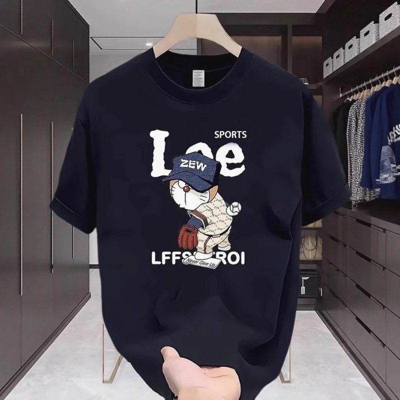 Lee Black T-Shirt in Casual Streetwear Style Review: A $4.18 Heavy-Cotton Graphic Tee, Measured