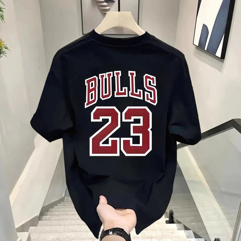 NBA Black T-Shirt in Casual Streetwear Style Review: A $5 Cotton Tee on the Bench