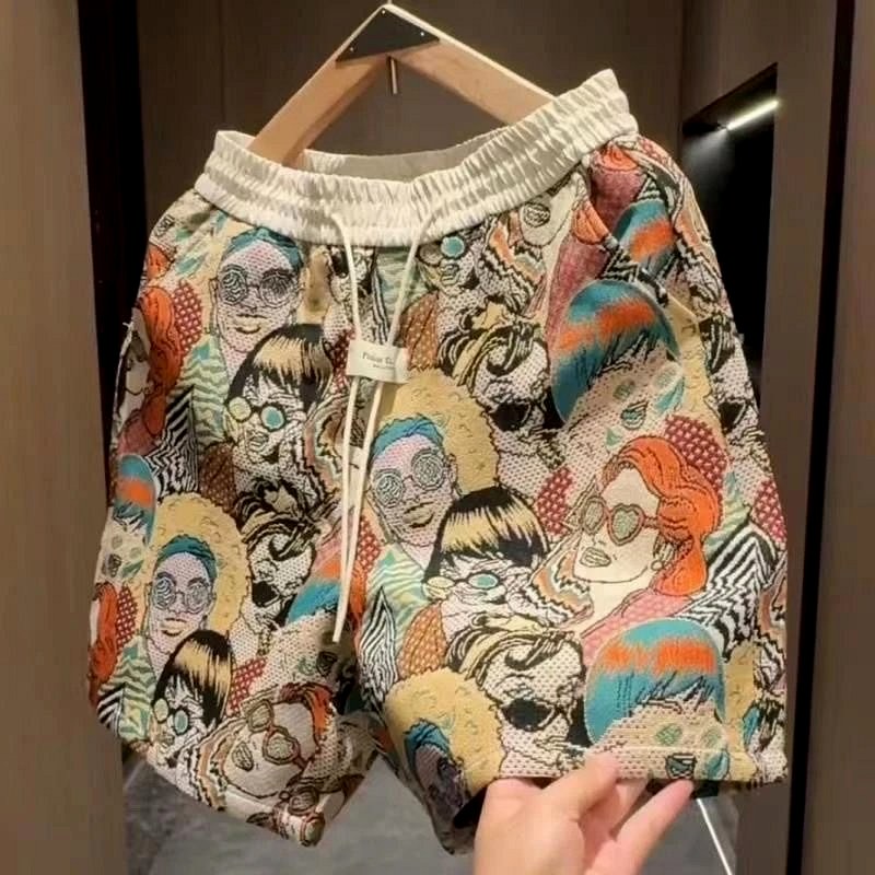 Palm Angels Capri Shorts Review: Wrinkle-Free Polyester in a Loose Five-Point Cut